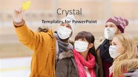  Presentation with medical technology - Audience pleasing slide deck consisting of people-friendship-technology-and-leisure backdrop and a lemonade colored foreground