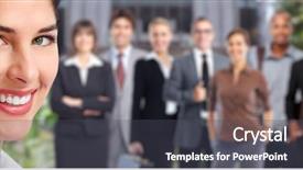  Presentation with public finance - Presentation theme having people group finance and accounting background and a  colored foreground