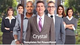  Presentation with courier business finance analysis - Cool new slide deck with people group finance and accounting backdrop and a  colored foreground