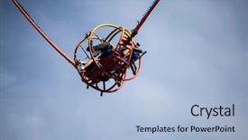  Presentation with us constitution we the people - Presentation with people having fun on catapult background and a light blue colored foreground