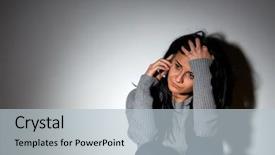  Presentation with domestic violence - Cool new PPT layouts with people helpline and domestic violence backdrop and a light blue colored foreground