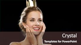  Presentation with glamour - Amazing theme having people holidays royalty and glamour backdrop and a tawny brown colored foreground