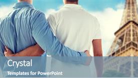  Presentation with sex - Slides consisting of people homosexuality same-sex marriage background and a seafoam green colored foreground