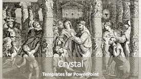  Presentation with blessing - Cool new slides with people in the temple threshold backdrop and a gray colored foreground