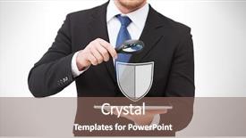  Presentation with computer security shield antivirus - Amazing PPT layouts having people internet security and cyber backdrop and a violet colored foreground