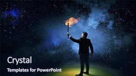  Presentation with lost people - Beautiful presentation featuring people lost money - he is searching for solution backdrop and a navy blue colored foreground