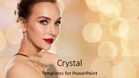  Presentation with black luxury fashion - Presentation featuring people-luxury-and-fashion-concept background and a  colored foreground