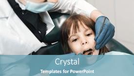  Presentation with technology health - Presentation with people-medicine-stomatology-technology background and a teal colored foreground