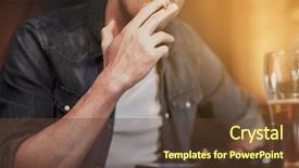  Presentation with nicotine - Cool new presentation with people nicotine addiction and bad backdrop and a tawny brown colored foreground