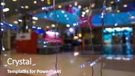  Presentation with blur abstract people people - Slides enhanced with shopping mall interior christmas shopping mall defocused background shopping center abstract blur image of shopping mall and people on christmas time for background background and a tawny brown colored foreground