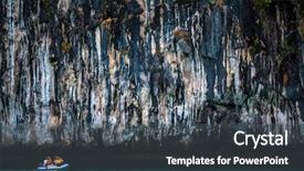  Presentation with rubber - Cool new slides with people on the rubber boat backdrop and a dark gray colored foreground