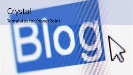  Presentation with my panorama on computer screen - Presentation theme having people opinion - blog computer screen background and a  colored foreground