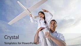  Presentation with hispanic - Amazing slides having father girl - hispanic dad and 9 year backdrop and a light blue colored foreground