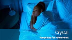  Presentation with african people - PPT theme featuring people-relax-and-comfort-concept background and a teal colored foreground