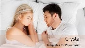  Presentation with relationships - Cool new presentation theme with people rest and relationships concept backdrop and a coral colored foreground