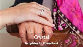  Presentation with woman rights - Audience pleasing slide deck consisting of people rights - senior woman backdrop and a tawny brown colored foreground