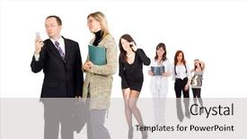  Presentation with meet the team - Slides consisting of people series in my portfolio background and a light gray colored foreground