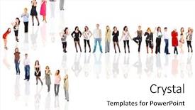  Presentation with groups - Presentation with people series in my portfolio background and a  colored foreground