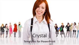  Presentation with corporate - Colorful presentation theme enhanced with people series in my portfolio backdrop and a light gray colored foreground