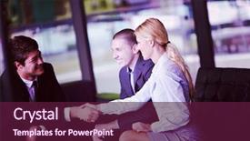  Presentation with business partner people joining hand - PPT layouts having people shaking hands make deal background and a  colored foreground