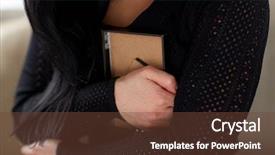  Presentation with mourning - Beautiful presentation design featuring people sorrow and mourning concept backdrop and a tawny brown colored foreground