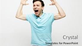  Presentation with winning - PPT theme enhanced with people-success-triumph-victory-winning background and a light gray colored foreground