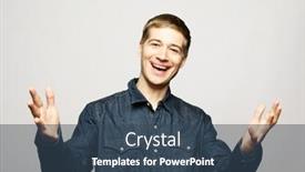  Presentation with yes - Presentation design with people-success-triumph-victory-winning background and a ocean colored foreground