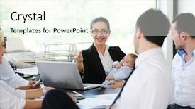  Presentation with mom baby - Audience pleasing PPT layouts consisting of people taking care of baby backdrop and a cream colored foreground