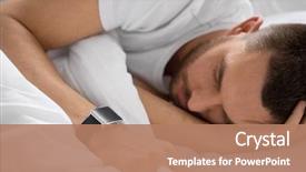  Presentation with rest - Cool new theme with people technology and rest concept backdrop and a coral colored foreground