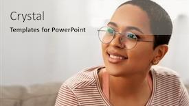  Presentation with vision - Cool new presentation theme with people-vision-and-leisure-concept backdrop and a lemonade colored foreground