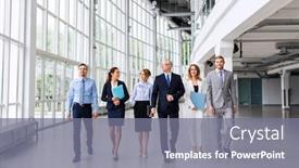  Presentation with building team - Presentation with people-work-and-corporate-concept background and a gray colored foreground