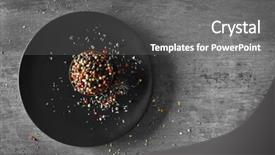  Presentation with peppers - Cool new presentation theme with peppers mix in bowl backdrop and a  colored foreground