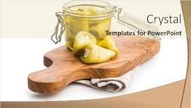  Presentation with white cheese - 