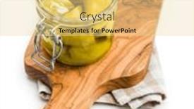  Presentation with white cheese - 