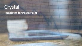  Presentation with cafe - PPT layouts featuring percentage - digital composite of tablet background and a gray colored foreground