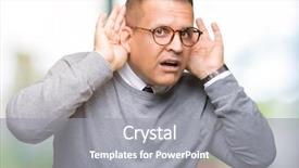  Presentation with bussines - Colorful PPT layouts enhanced with perception listening - middle age bussines arab man backdrop and a gray colored foreground