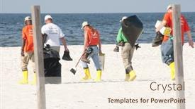  Presentation with oil spill - Slides having perdido-key-fl-june-9 background and a cream colored foreground