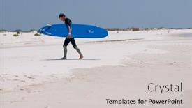  Presentation with oil spill - PPT theme enhanced with perdido-key-may-4-tourism background and a  colored foreground