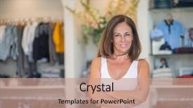  Presentation with clothes shop - Colorful PPT layouts enhanced with perfec asisttant - beautiful middle age hispanic woman backdrop and a  colored foreground