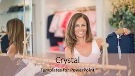  Presentation with middle adolescent - Beautiful slides featuring perfec asisttant - beautiful middle age hispanic woman backdrop and a  colored foreground