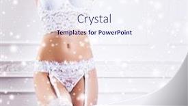  Presentation with marriage - Beautiful theme featuring perfect body of young and beautiful bride in white lingerie over christmas background bride with a sporty shape winter marriage concept backdrop and a sky blue colored foreground