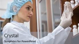  Presentation with laboratory chemical - Amazing PPT layouts having perfect chemical substance during experimental backdrop and a lemonade colored foreground