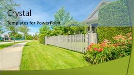  Presentation with north america 3d - Presentation design consisting of wall with colorful growing chart background and a mint green colored foreground