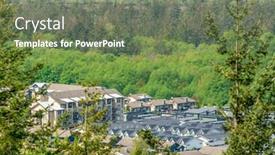  Presentation with america - Slides consisting of perfect-neighbourhood-houses-in-suburb background and a violet colored foreground