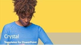  Presentation with african american weddig - Cool new PPT theme with perfect timing - beautiful young african american woman backdrop and a teal colored foreground