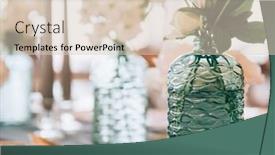  Presentation with flower wedding - PPT theme consisting of perfect wedding decoration flower table decorations for wedding background and a lemonade colored foreground