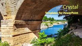  Presentation with preserved - Audience pleasing presentation theme consisting of perfectly-preserved-arch backdrop and a tawny brown colored foreground