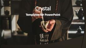  Presentation with pinning ceremony - Presentation consisting of perfomance - tea ceremony is perfomed background and a wine colored foreground