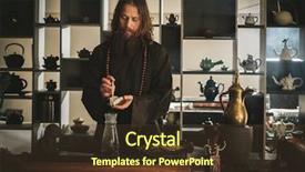  Presentation with sponsorship ceremony - Colorful presentation theme enhanced with perfomance - tea ceremony is perfomed backdrop and a tawny brown colored foreground