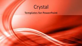  Presentation with abstract black and red - Beautiful PPT theme featuring performance race - red abstract composition backdrop and a coral colored foreground